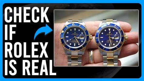 how to tell if rolex watches are real|how to check original rolex.